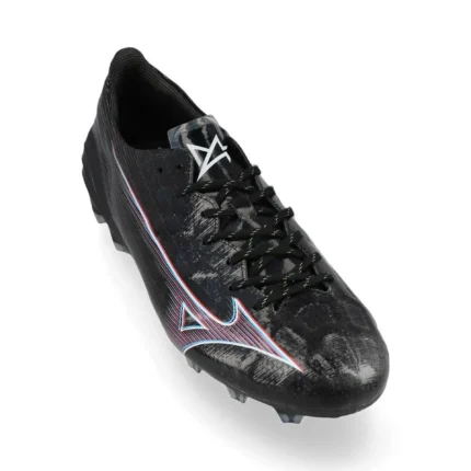 Mizuno Alpha Elite FG/AG Black Pack - Black/Red/Blue - Image 5
