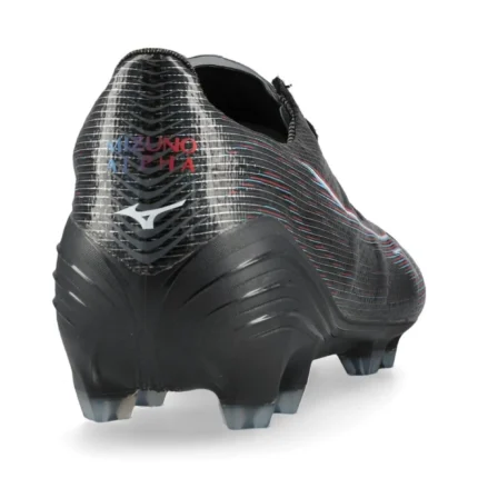 Mizuno Alpha Elite FG/AG Black Pack - Black/Red/Blue - Image 6