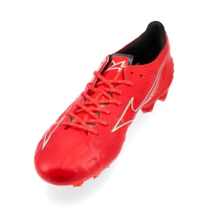 Mizuno Alpha Elite FG/AG Release - Fiery Coral/White - Image 7