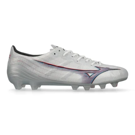 Mizuno Alpha Elite FG/AG Shining - White/Red - Image 1