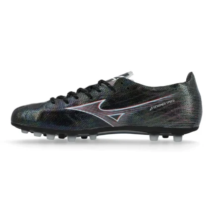 Mizuno Alpha Made In Japan AG Black Pack - Black/Blue/Red - Image 3