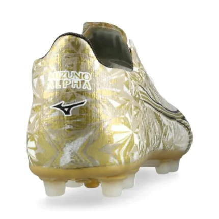 Mizuno Alpha Made In Japan AG Prism Gold - White/Gold/Black - Image 6