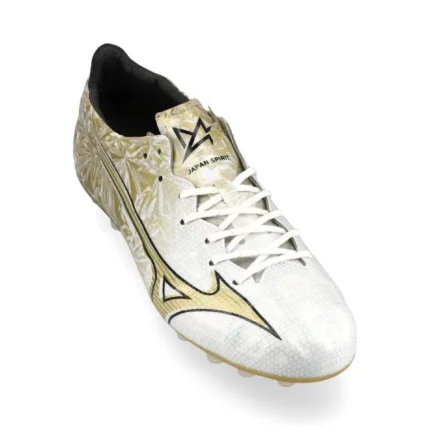 Mizuno Alpha Made In Japan AG Prism Gold - White/Gold/Black - Image 5