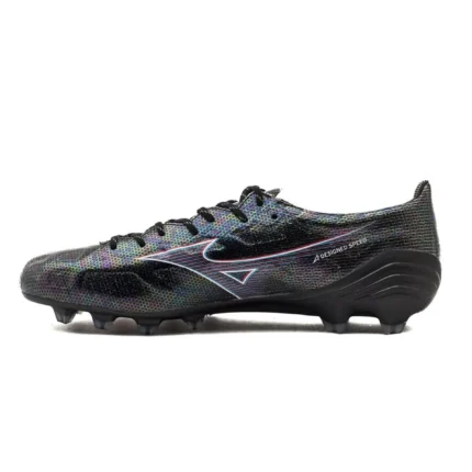 Mizuno Alpha Made In Japan FG/AG Black Pack - Black/Blue/Red - Image 3