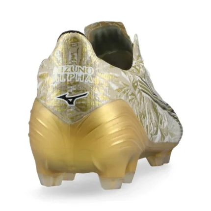 Mizuno Alpha Made In Japan FG/AG Prism Gold - White/Gold/Black - Image 6