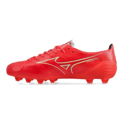 Mizuno Alpha Made In Japan FG/AG Release - Fiery Coral/White - Image 3
