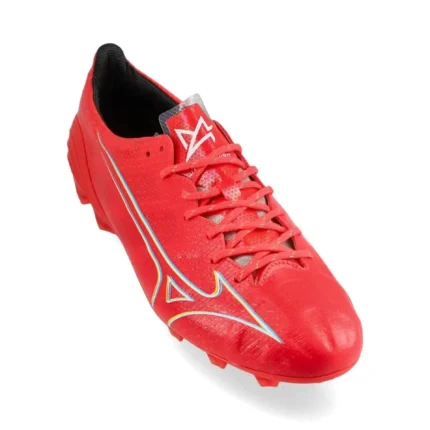 Mizuno Alpha Made In Japan FG/AG Release - Fiery Coral/White - Image 5
