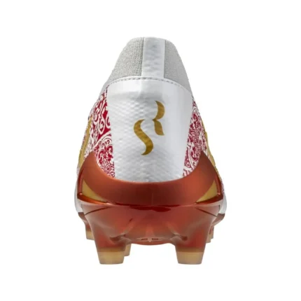 Mizuno Alpha Made In Japan FG/AG Sergio Ramos 4 Vol. Lll - White/Gold/Red Limited Edition - Image 5