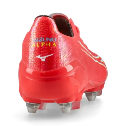 Mizuno Alpha Made In Japan SG Release - Fiery Coral/White - Image 6
