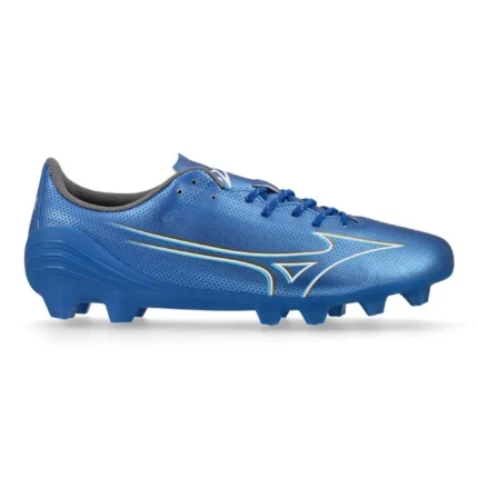 Mizuno Alpha Select FG/AG Mugen - Laser Blue/White/Gold - Image 1