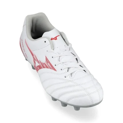 Mizuno Monarcida Neo 3 Select FG Charge - White/Radiant Red Kids - Image 5