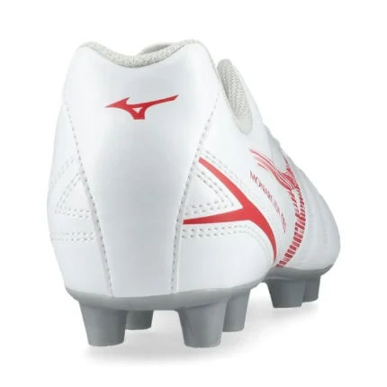 Mizuno Monarcida Neo 3 Select FG Charge - White/Radiant Red Kids - Image 6