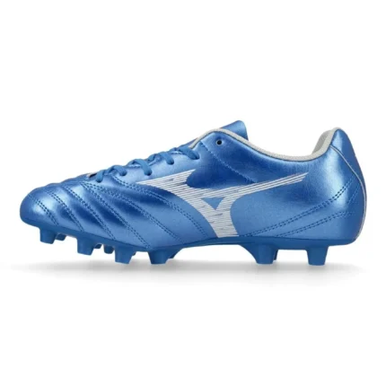 Mizuno Monarcida Neo 3 Select FG Mugen - Laser Blue/White Kids - Image 3
