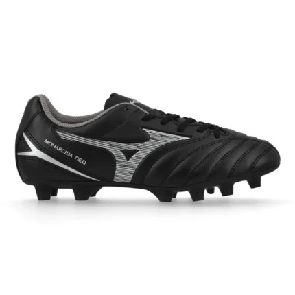 Mizuno Monarcida Neo 3 Select FG Unlimited Black - Black/Silver Kids - Image 1