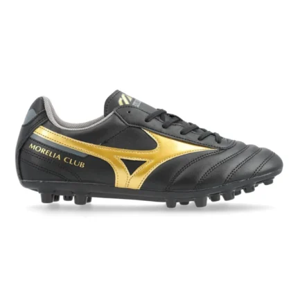 Mizuno Morelia 2 Club AG Aurum - Black/Gold/Dark Shadow Kids - Image 1