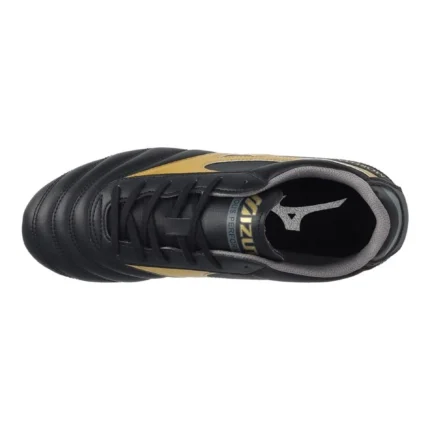 Mizuno Morelia 2 Club AG Aurum - Black/Gold/Dark Shadow Kids - Image 4