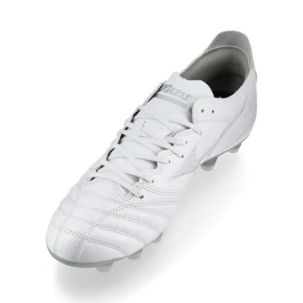 Mizuno Morelia Neo 3 Pro FG/AG Shining - White/Cool Grey - Image 7