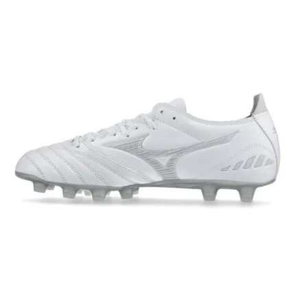 Mizuno Morelia Neo 3 Pro FG/AG Shining - White/Cool Grey - Image 3