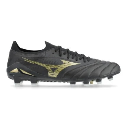 Mizuno Morelia Neo 4 Beta Elite FG/AG Aurum - Gold/Black - Image 1