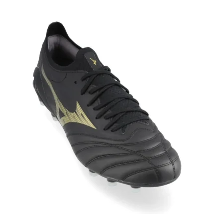 Mizuno Morelia Neo 4 Beta Elite FG/AG Aurum - Gold/Black - Image 5