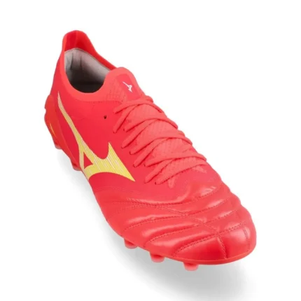 Mizuno Morelia Neo 4 Beta Elite FG/AG Release - Bolt/Fiery Coral - Image 5
