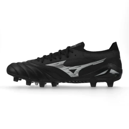 Mizuno Morelia Neo 4 Beta Elite FG/AG Unlimited Black - Black/Galaxy Silver/Black - Image 3