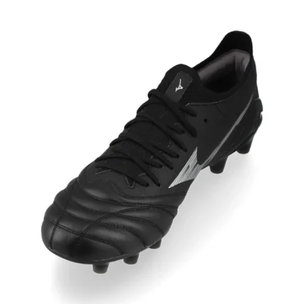 Mizuno Morelia Neo 4 Beta Elite FG/AG Unlimited Black - Black/Galaxy Silver/Black - Image 7