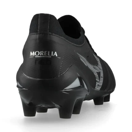 Mizuno Morelia Neo 4 Beta Elite FG/AG Unlimited Black - Black/Galaxy Silver/Black - Image 6