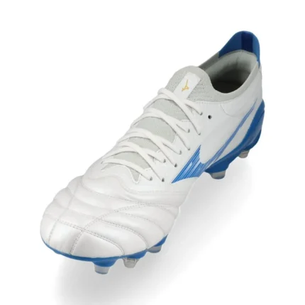 Mizuno Morelia Neo 4 Beta Elite SG Mugen - White/Laser Blue - Image 7