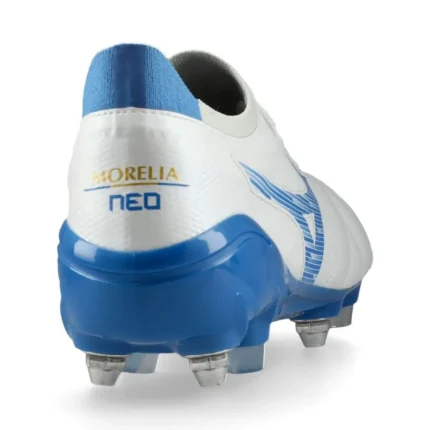 Mizuno Morelia Neo 4 Beta Elite SG Mugen - White/Laser Blue - Image 6