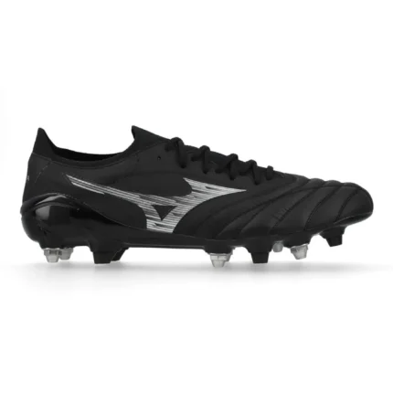 Mizuno Morelia Neo 4 Beta Elite SG Unlimited Black - Black/Galaxy Silver/Black - Image 1