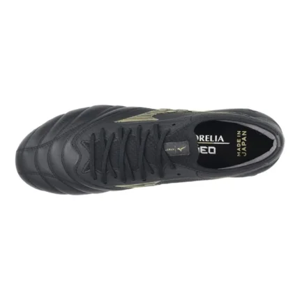 Mizuno Morelia Neo 4 Beta Made In Japan FG/AG Aurum - Gold/Black - Image 4
