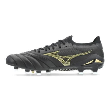 Mizuno Morelia Neo 4 Beta Made In Japan FG/AG Aurum - Gold/Black - Image 3