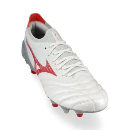 Mizuno Morelia Neo 4 Beta Made In Japan SG Charge - White/Radiant Red - Image 5