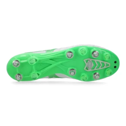 Mizuno Morelia Neo 4 Beta Made In Japan SG Frontier - White/Neon Green/Cool Gray - Image 2