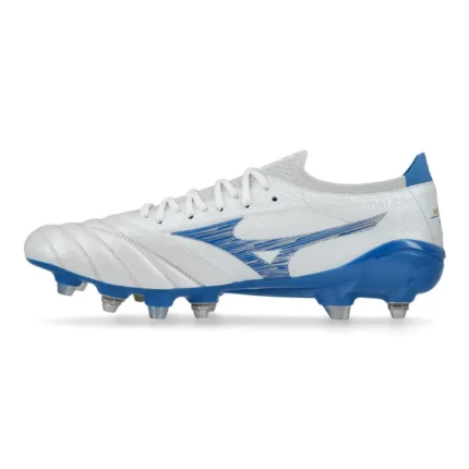 Mizuno Morelia Neo 4 Beta Made In Japan SG Mugen - White/Laser Blue - Image 3