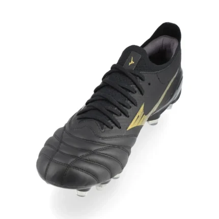 Mizuno Morelia Neo 4 Elite SG Aurum - Gold/Black - Image 7
