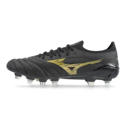 Mizuno Morelia Neo 4 Elite SG Aurum - Gold/Black - Image 3