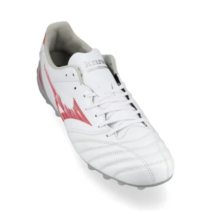 Mizuno Morelia Neo 4 Pro AG Charge - White/Radiant Red - Image 5