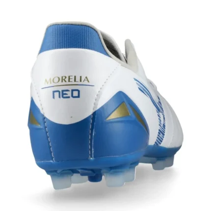 Mizuno Morelia Neo 4 Pro AG Mugen - White/Laser Blue - Image 6
