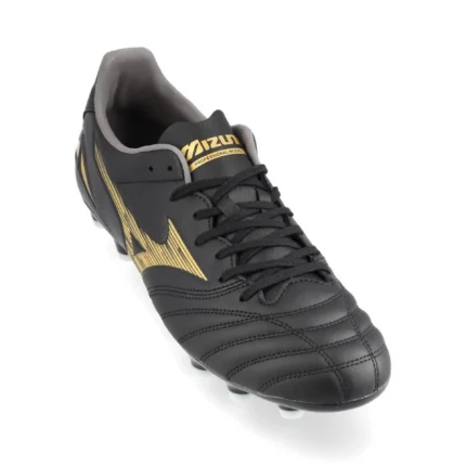 Mizuno Morelia Neo 4 Pro FG/AG Aurum - Gold/Black - Image 5
