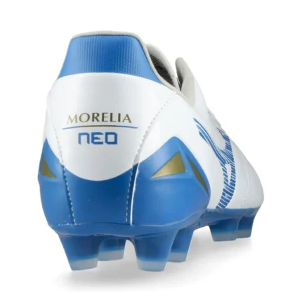 Mizuno Morelia Neo 4 Pro FG/AG Mugen - White/Laser Blue - Image 6