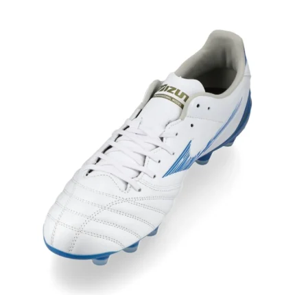 Mizuno Morelia Neo 4 Pro FG/AG Mugen - White/Laser Blue - Image 7