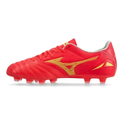 Mizuno Morelia Neo 4 Pro FG/AG Release - Bolt/Fiery Coral - Image 3