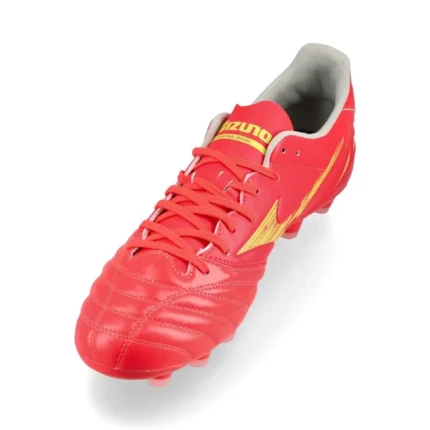 Mizuno Morelia Neo 4 Pro FG/AG Release - Bolt/Fiery Coral - Image 7