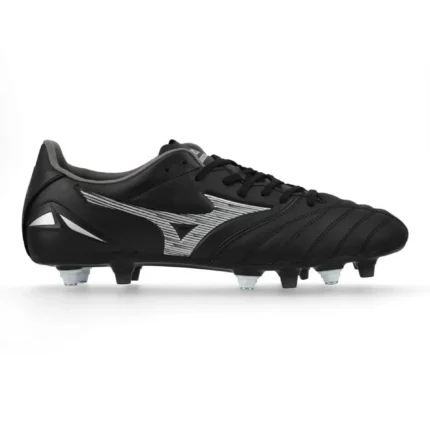Mizuno Morelia Neo 4 Pro SG Unlimited Black - Black/Galaxy Silver/Black - Image 1