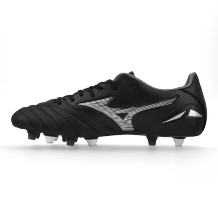 Mizuno Morelia Neo 4 Pro SG Unlimited Black - Black/Galaxy Silver/Black - Image 3