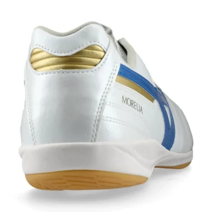 Mizuno Morelia Sala Elite IN Mugen - White/Laser Blue/Gold - Image 6