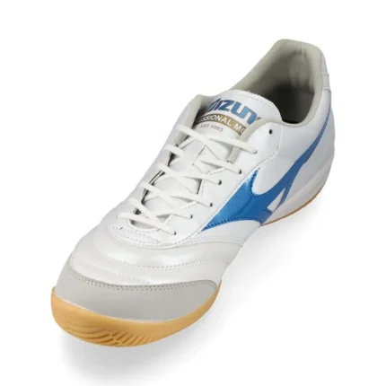 Mizuno Morelia Sala Pro IN Mugen - White/Laser Blue/Gold - Image 7