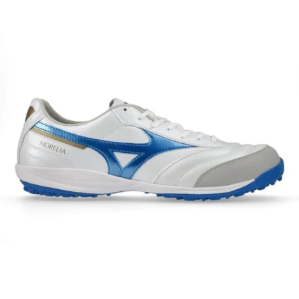 Mizuno Morelia Sala Pro TF Mugen - White/Laser Blue/Gold - Image 1